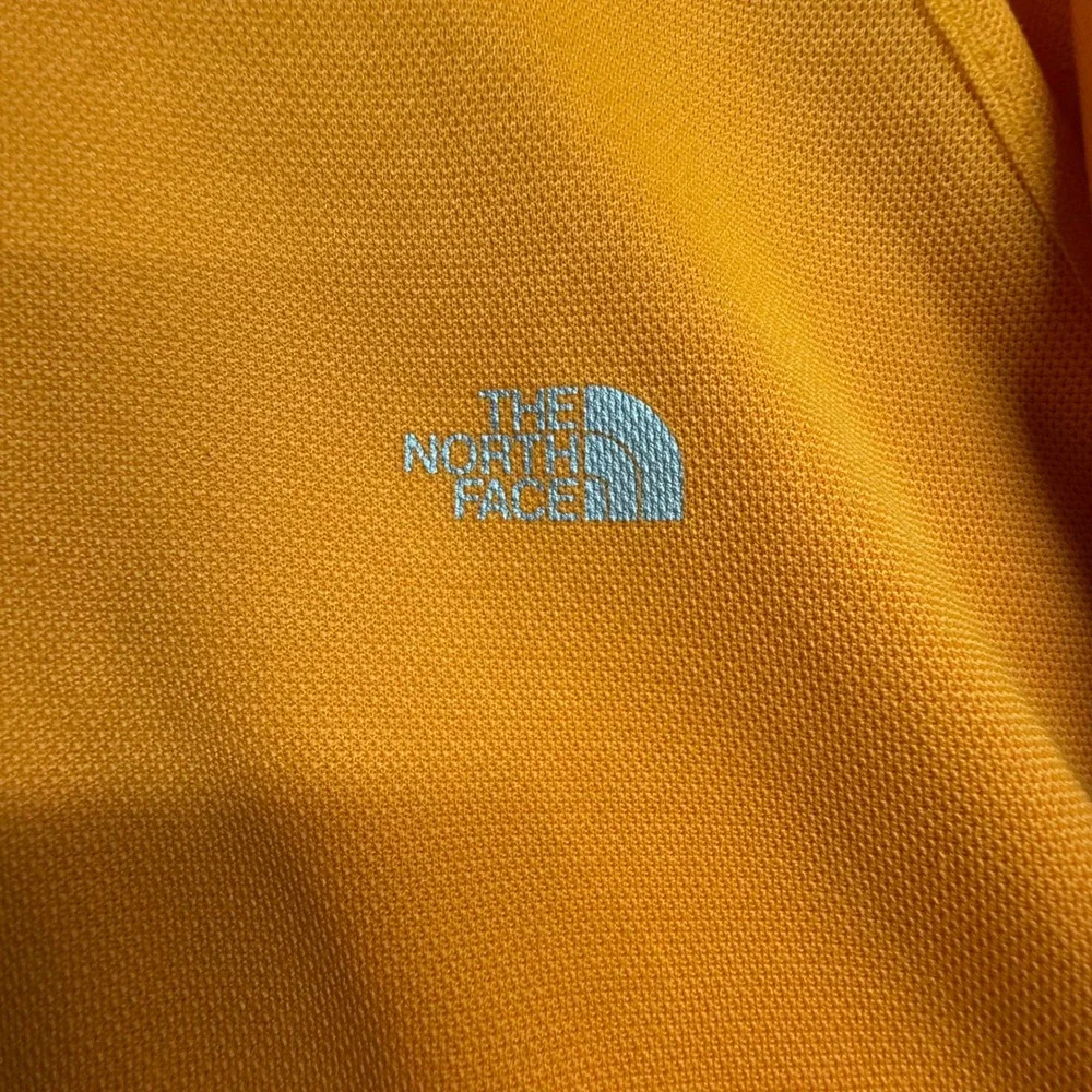 Vintage The North Face Polartec Pullover Men L Orange 1/4 Zip Made USA